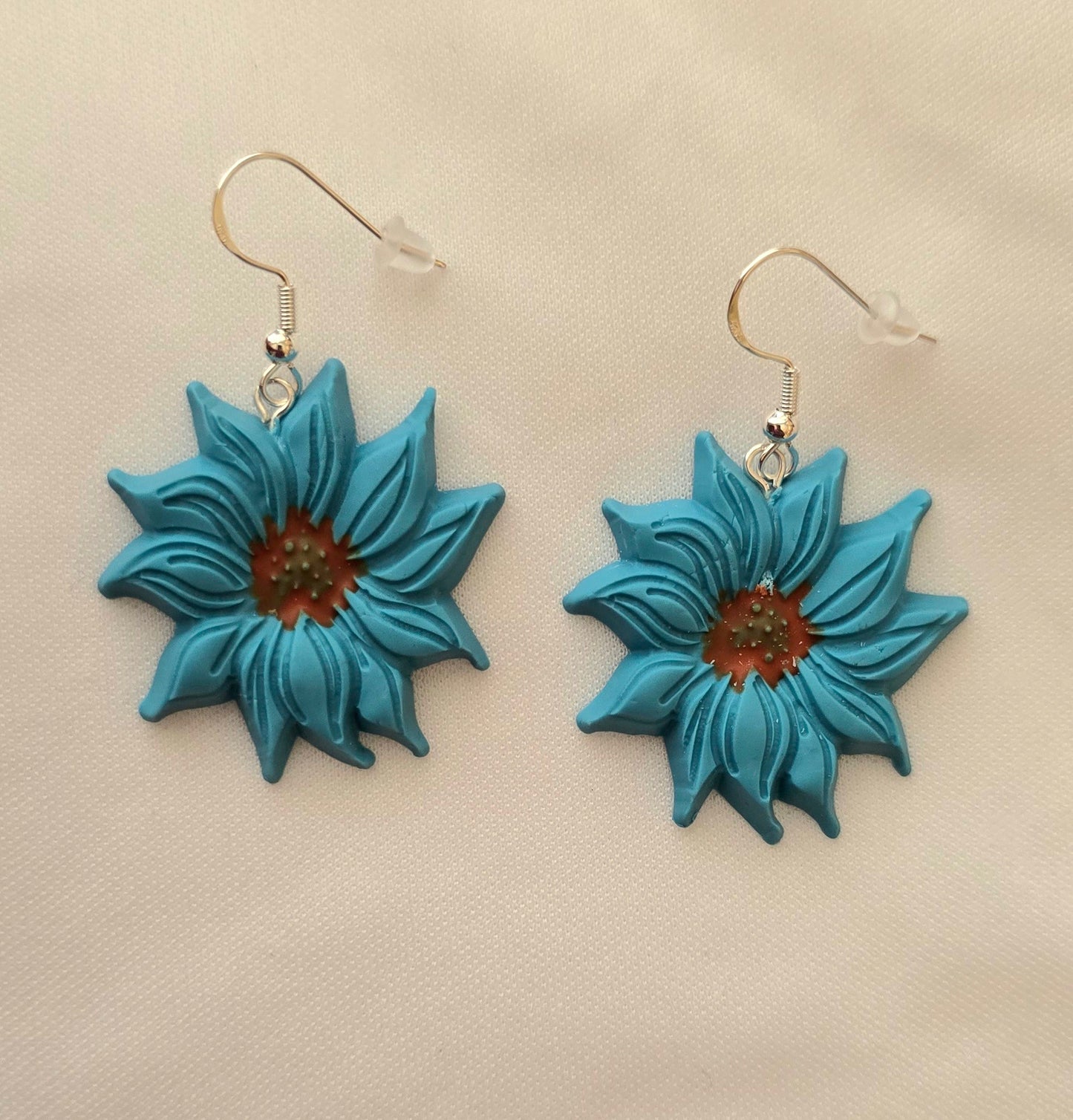 Blue Starflower Earrings