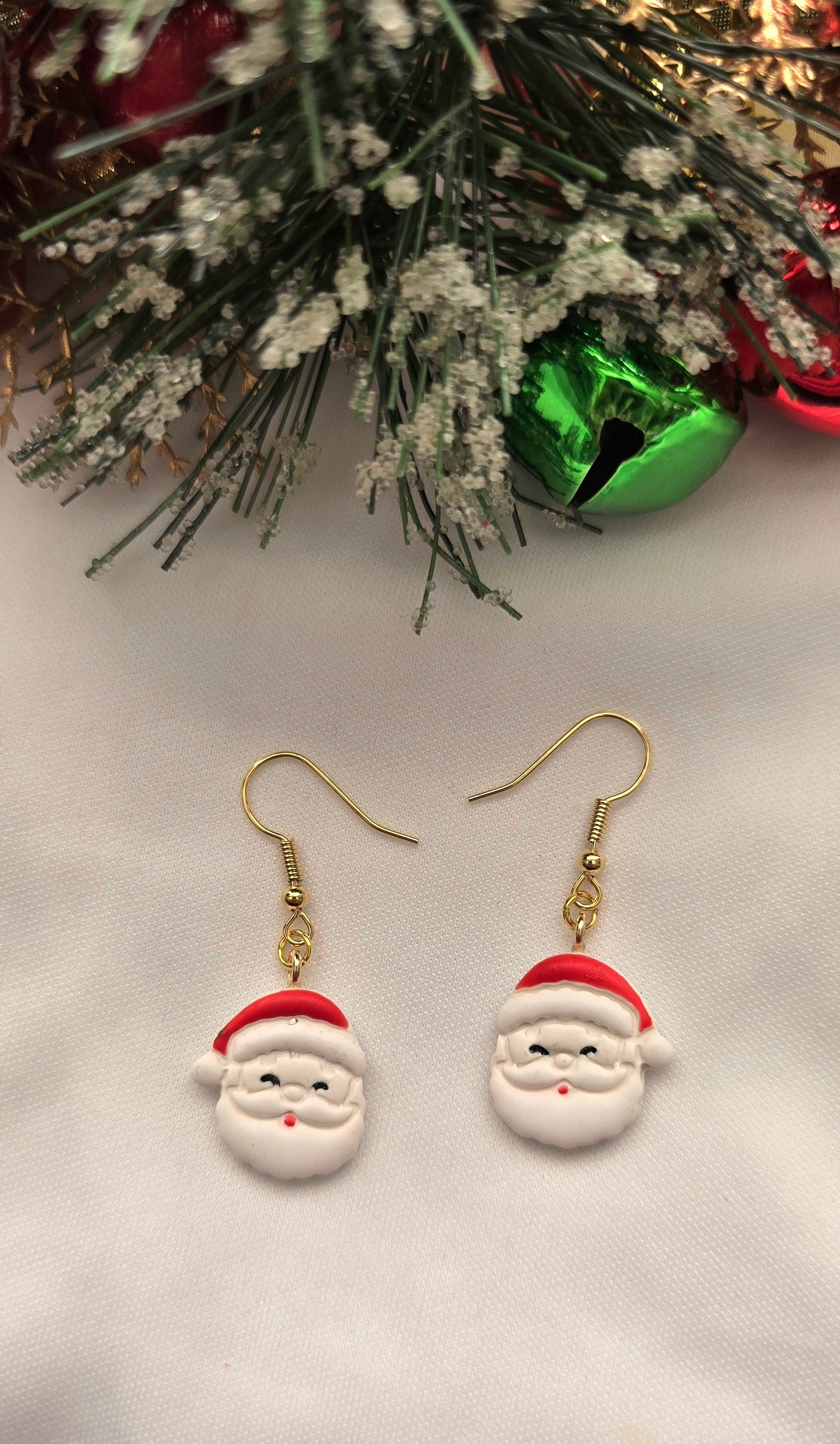 Santa Earrings