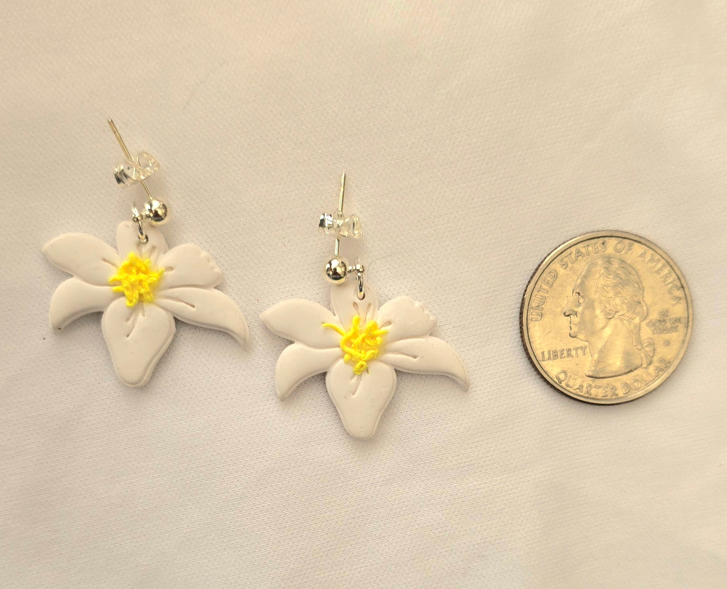 Easter Lily Earrings