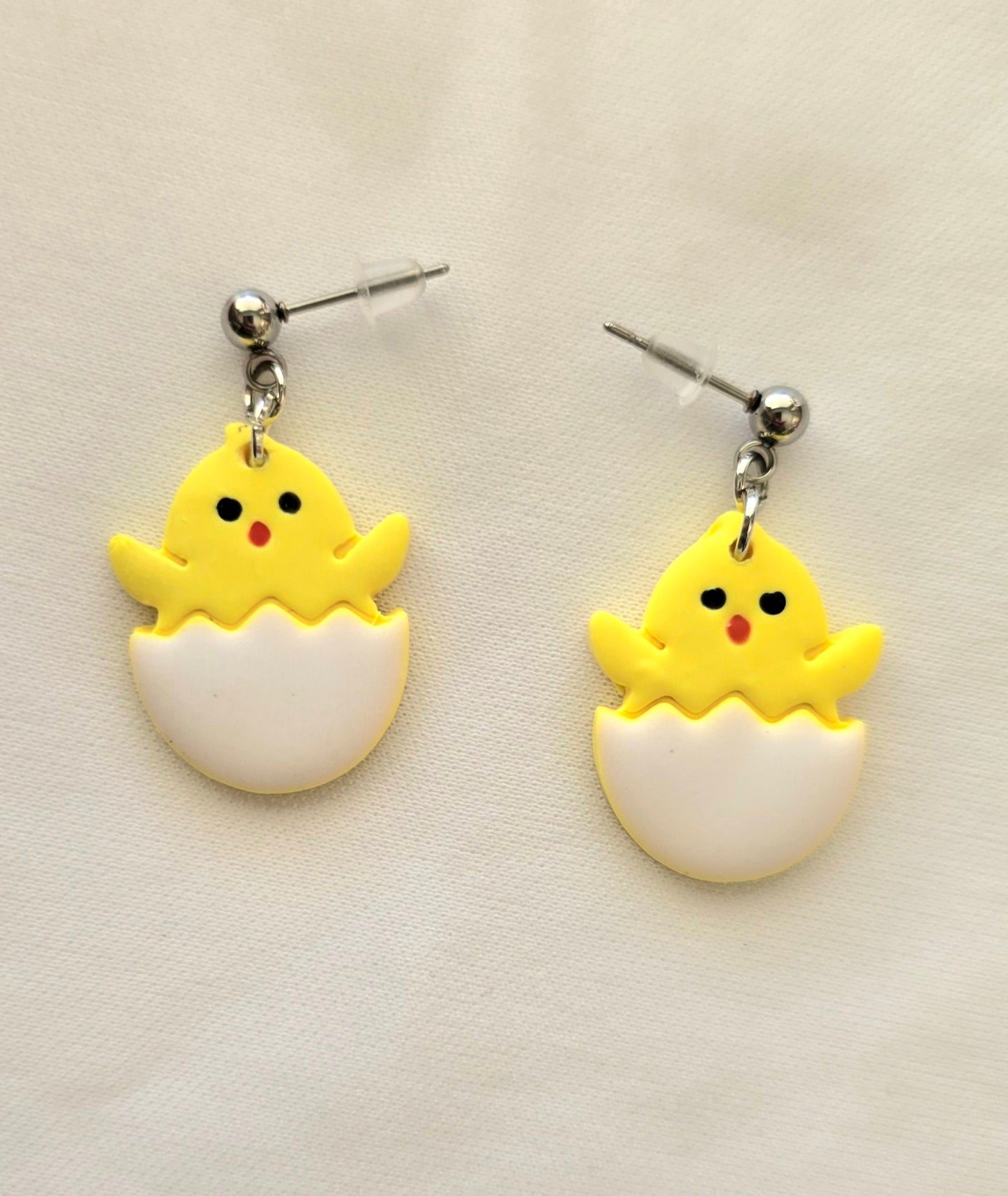 Baby Chick Easter Earrings