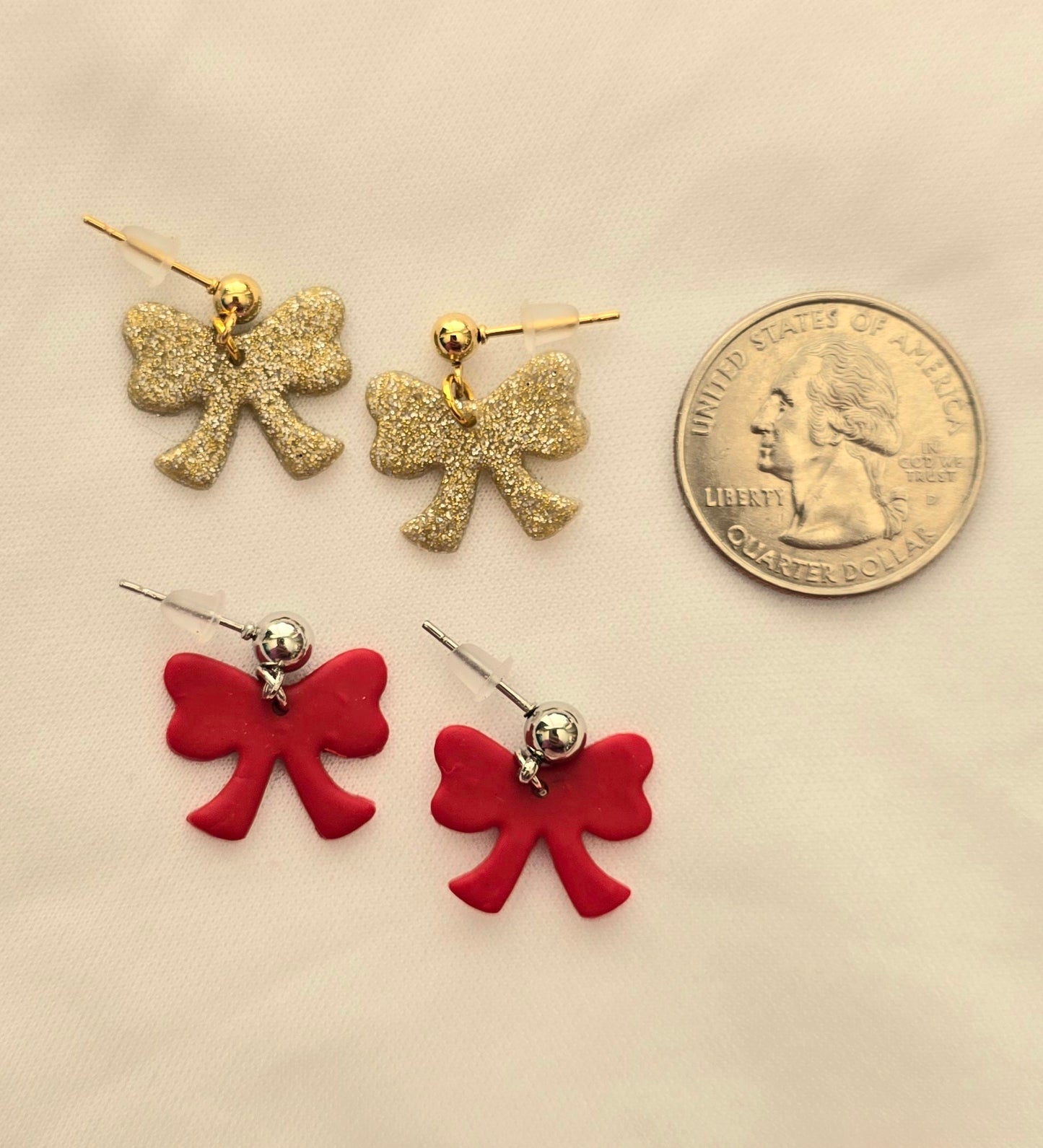 Mini Bow Earrings
