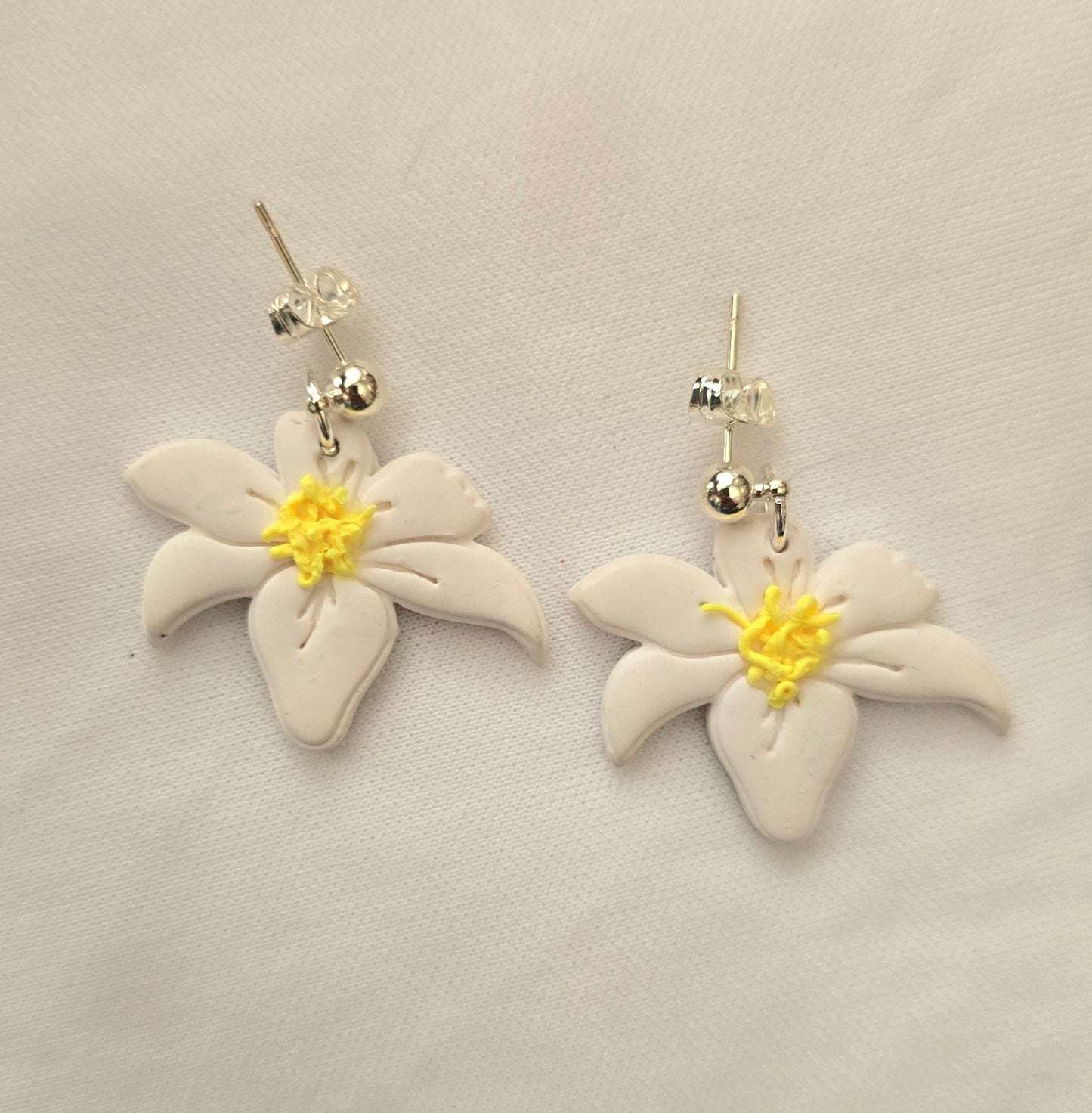 Easter Lily Earrings