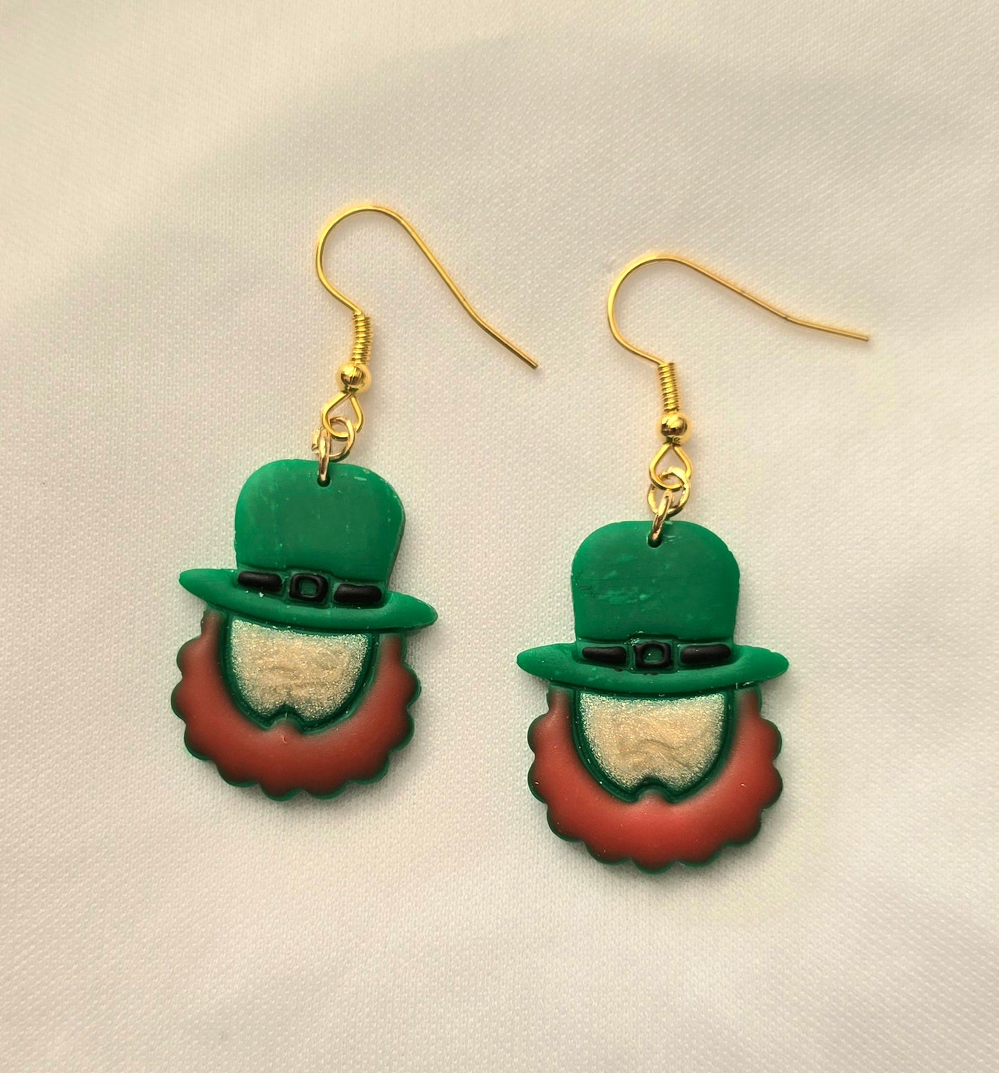 St. Patrick's Day Leprechaun Earrings
