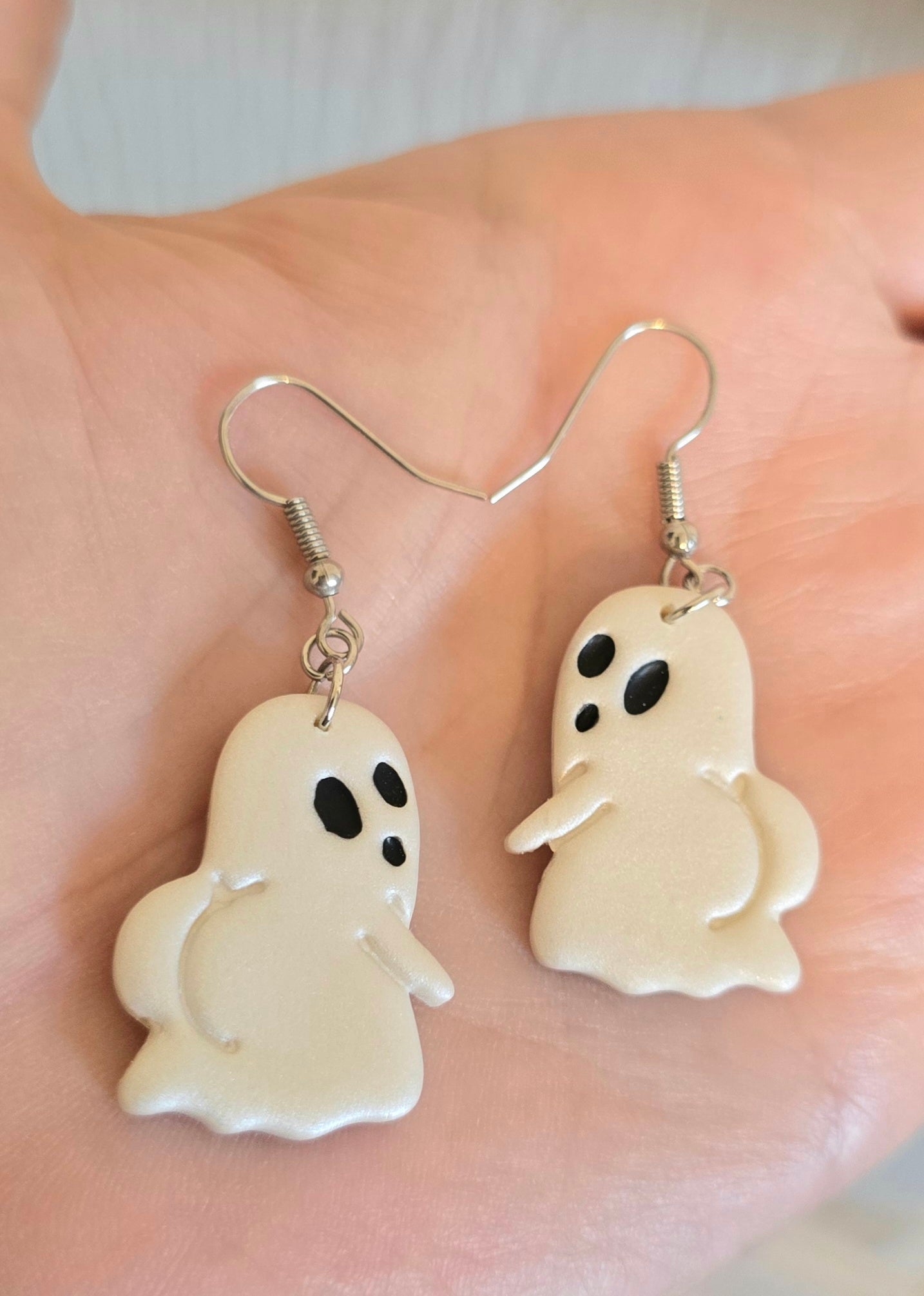 Boo Butt Ghost Dangle Earrings