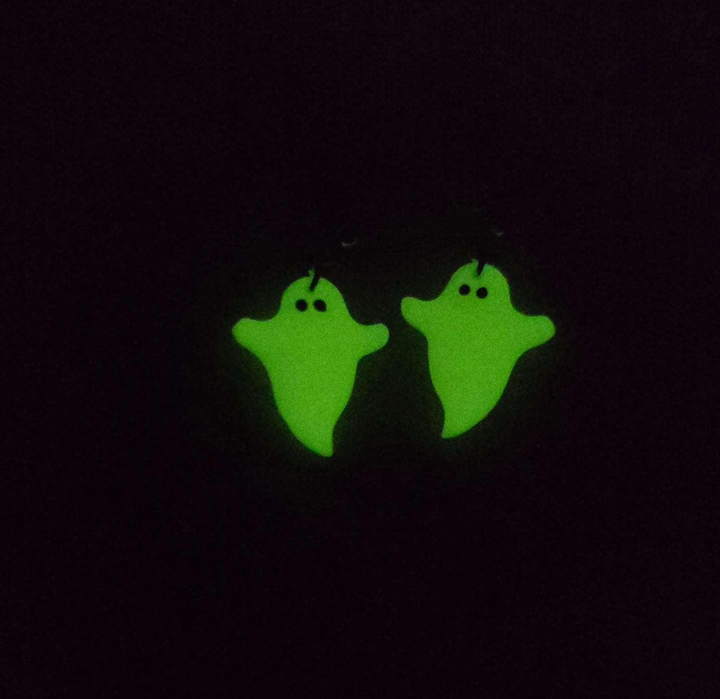 Glow in the Dark Mini Ghost Earrings