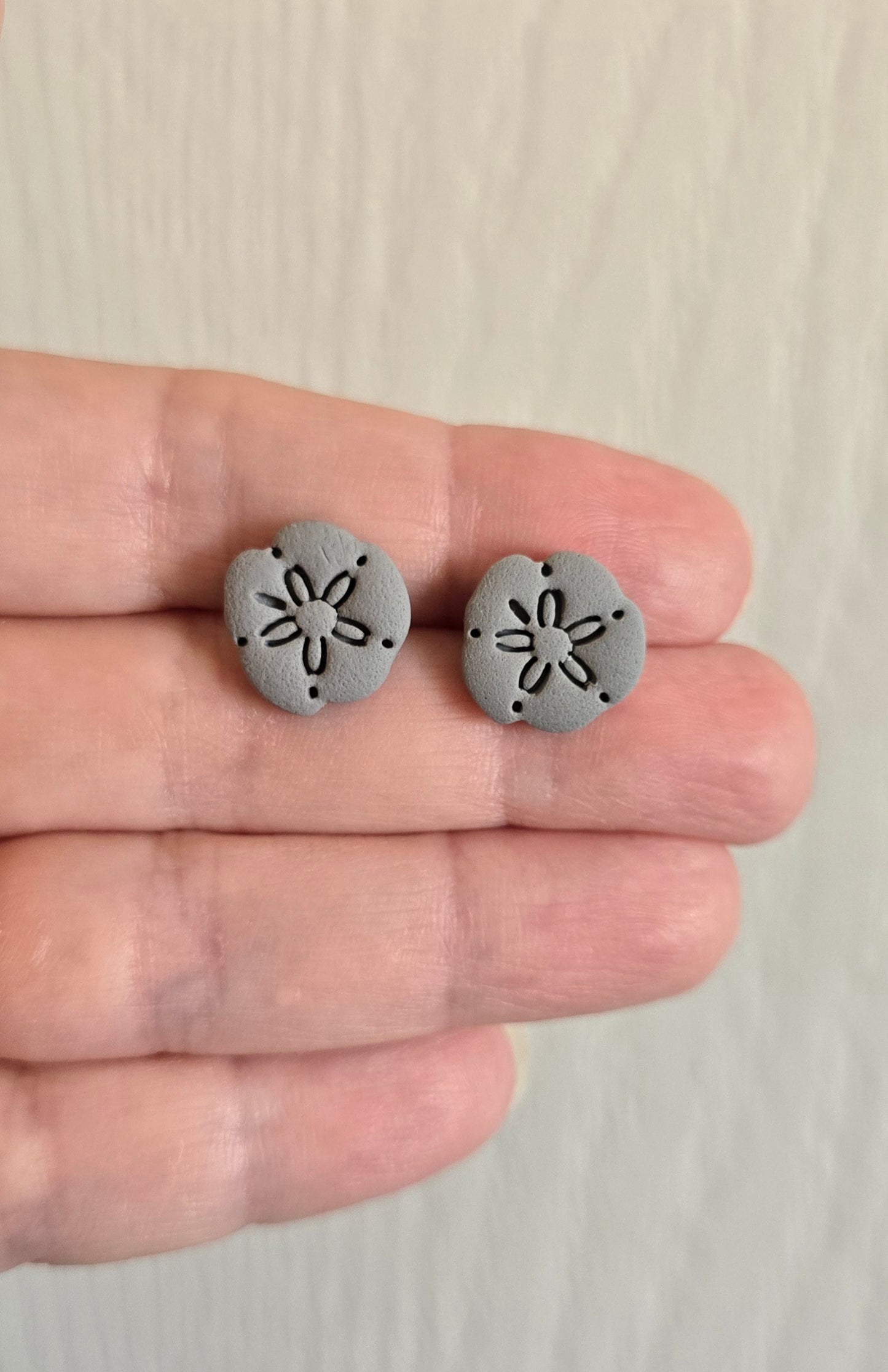 Sand Dollar Stud Earrings