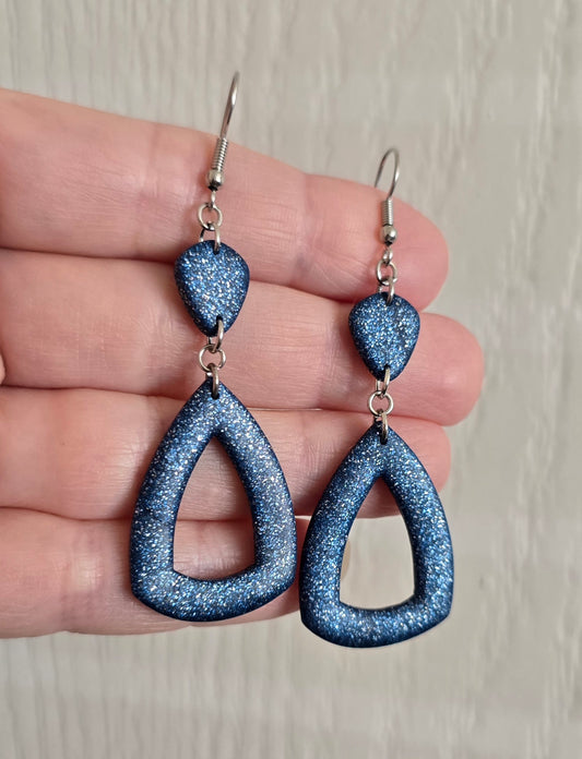 Night Sky Dangle Earrings