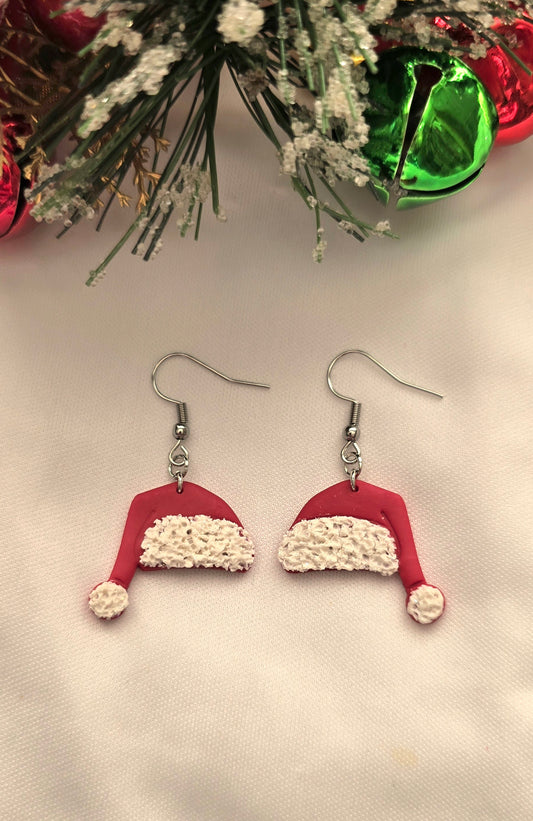 Santa Hat Earrings