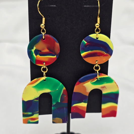 Rainbow Arch Earrings