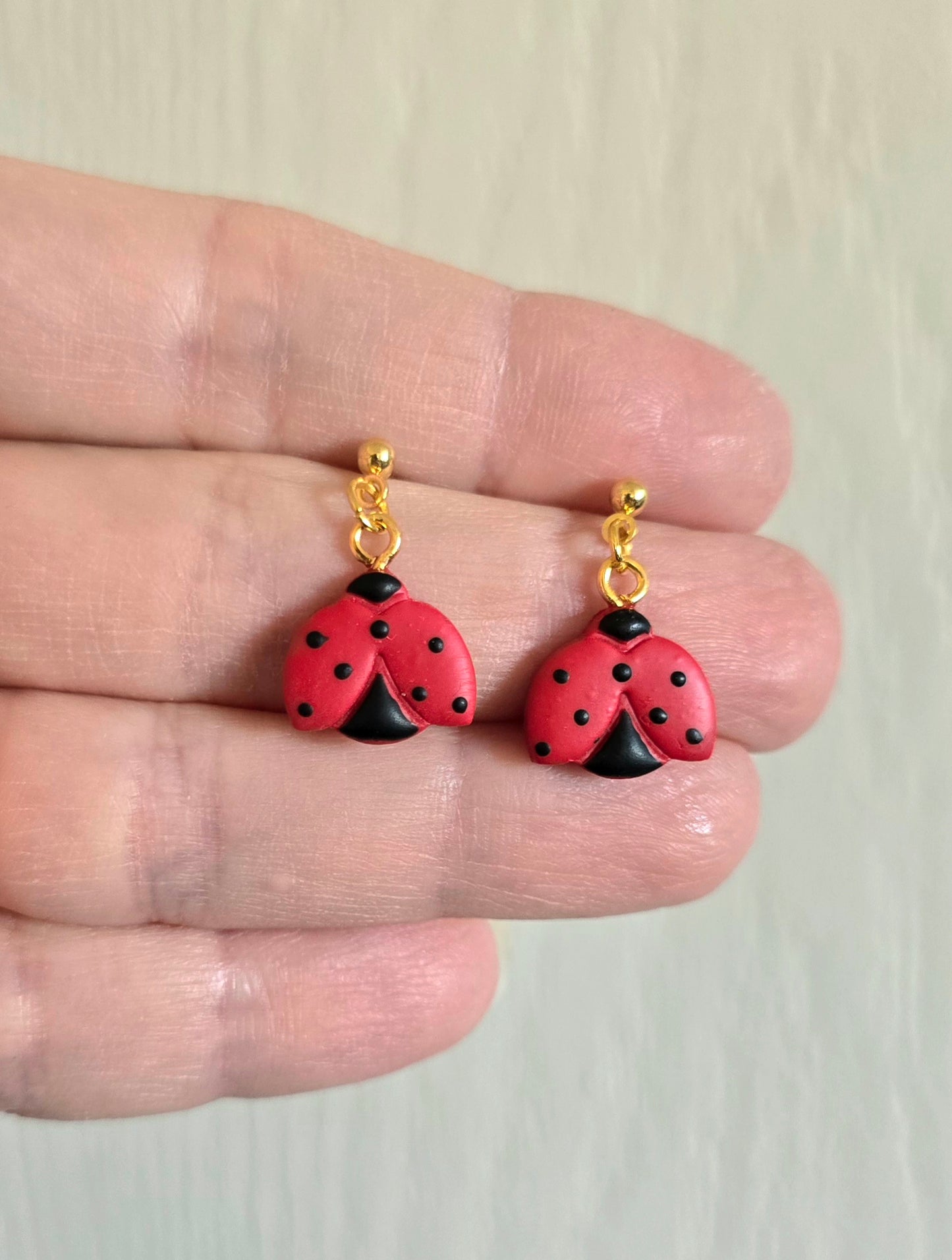 Ladybug Earrings