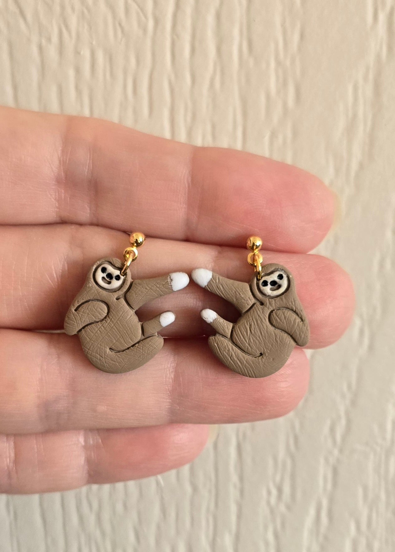 Endearing Sloth Earrings