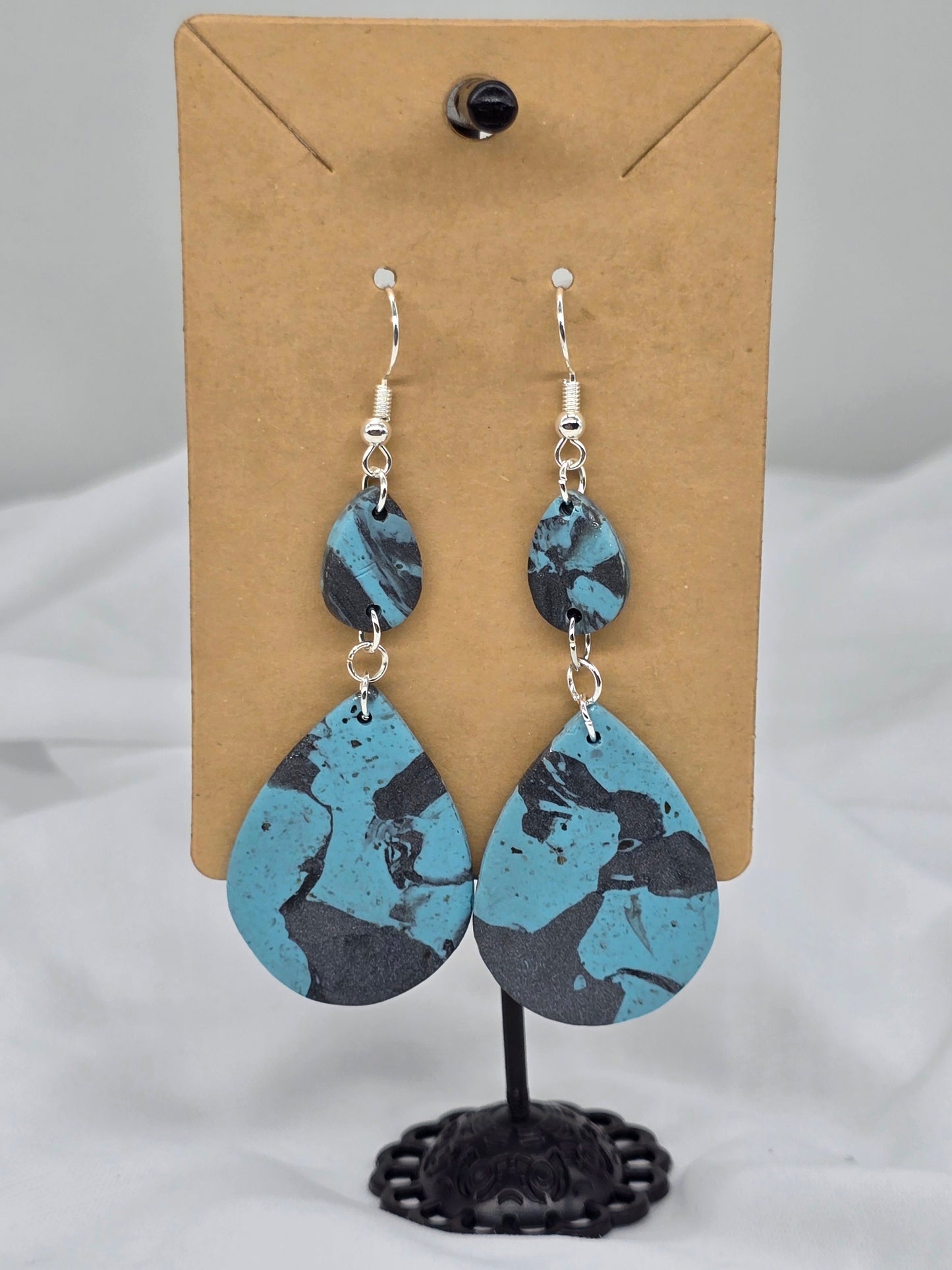 Turquoise Teardrop Earrings