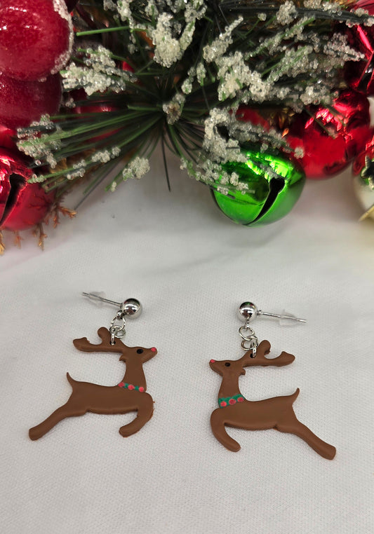 Reindeer Earrings