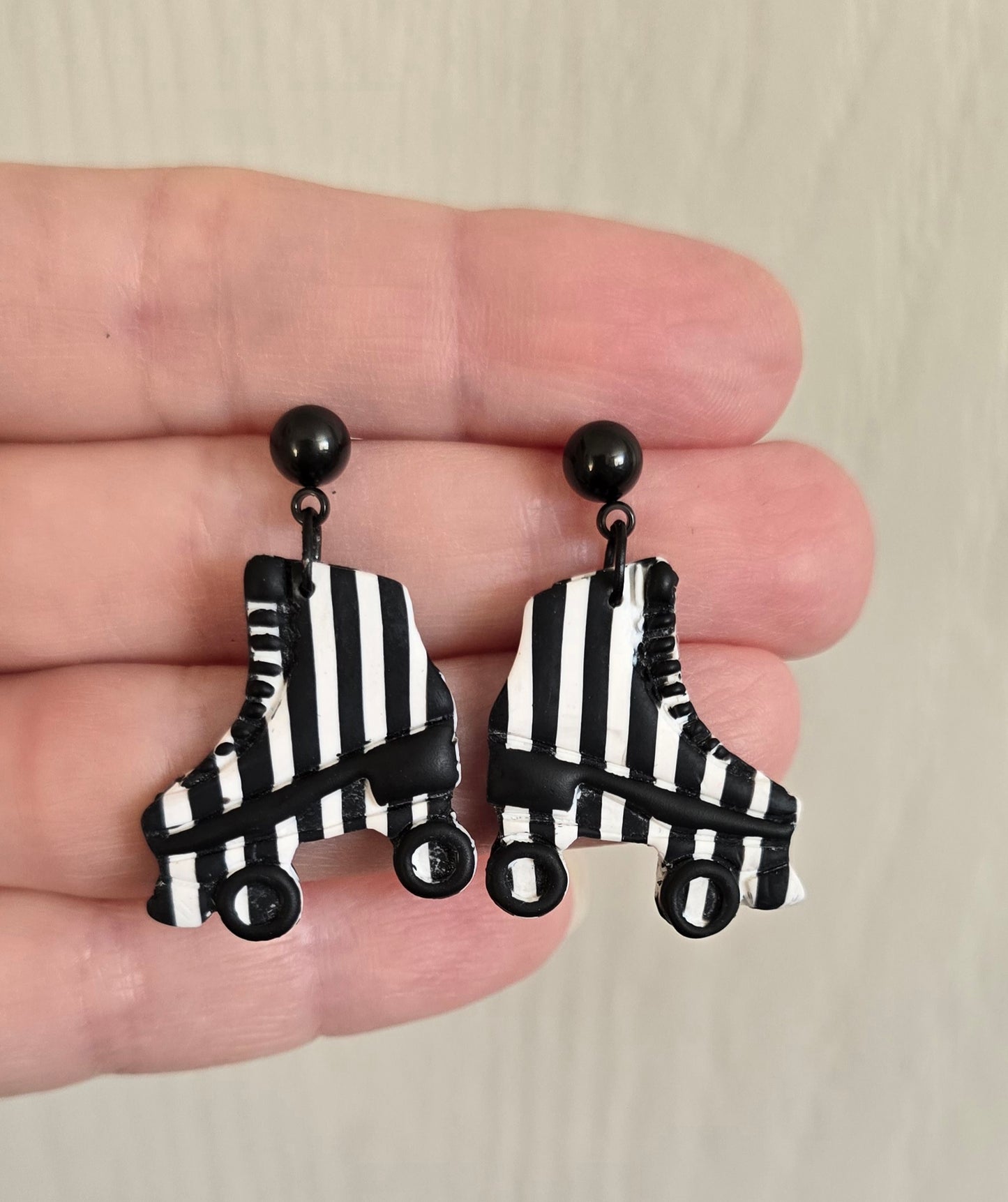 Referee Retro Skate Earrings