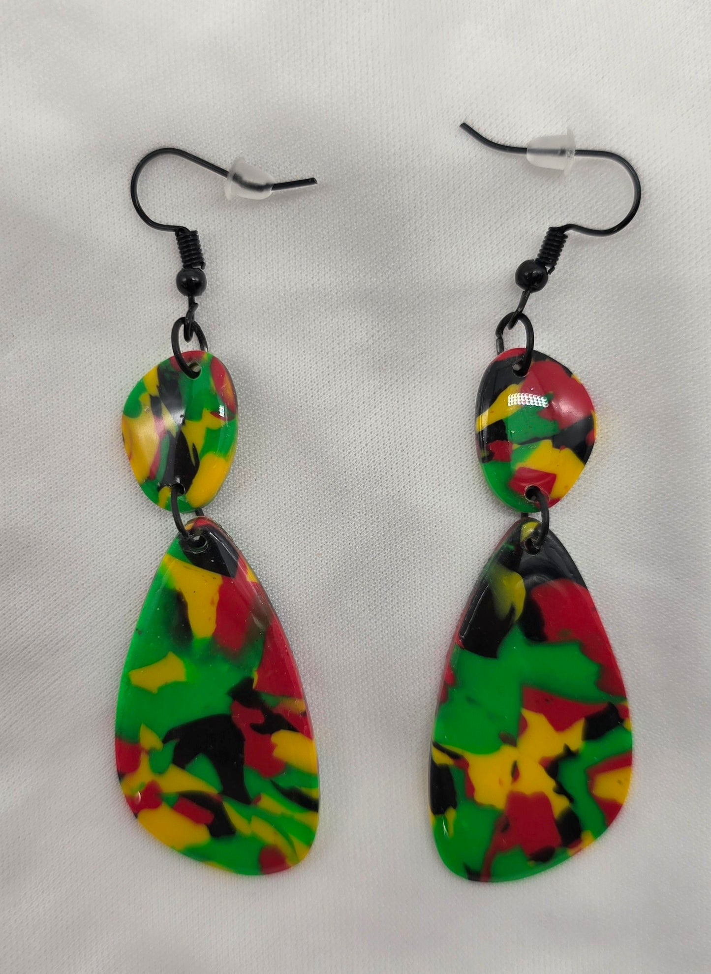 Rasta Dangle Earrings