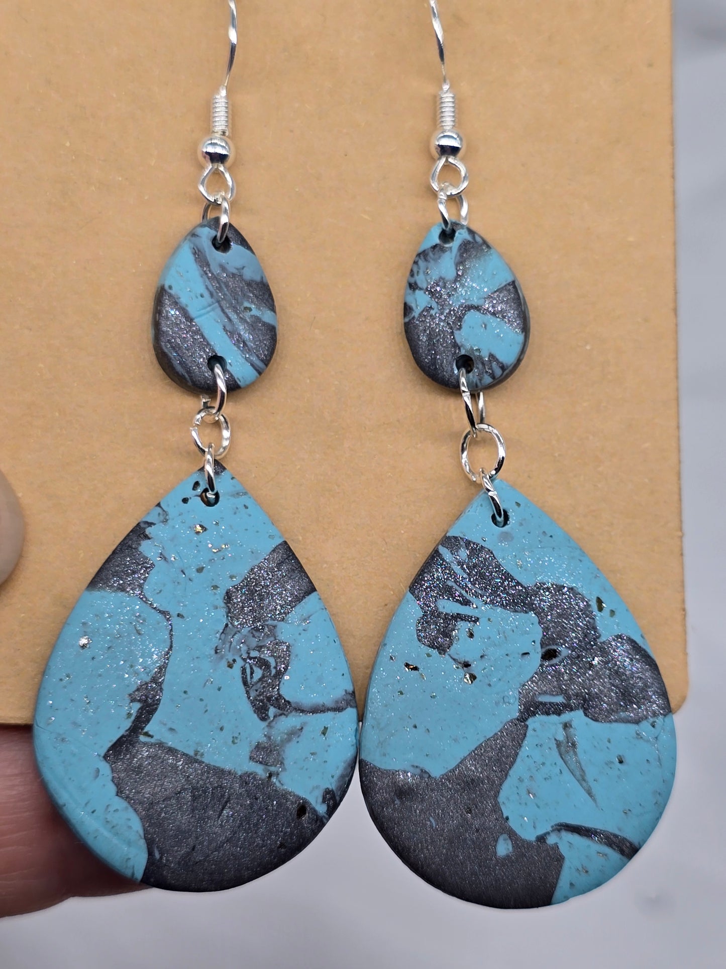 Turquoise Teardrop Earrings