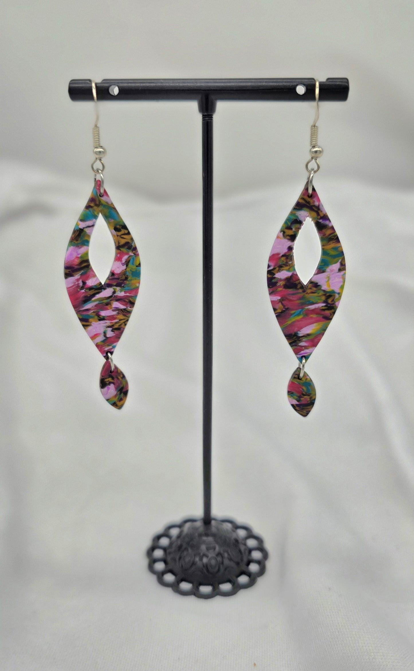 Peony Garden Dangle Earrings