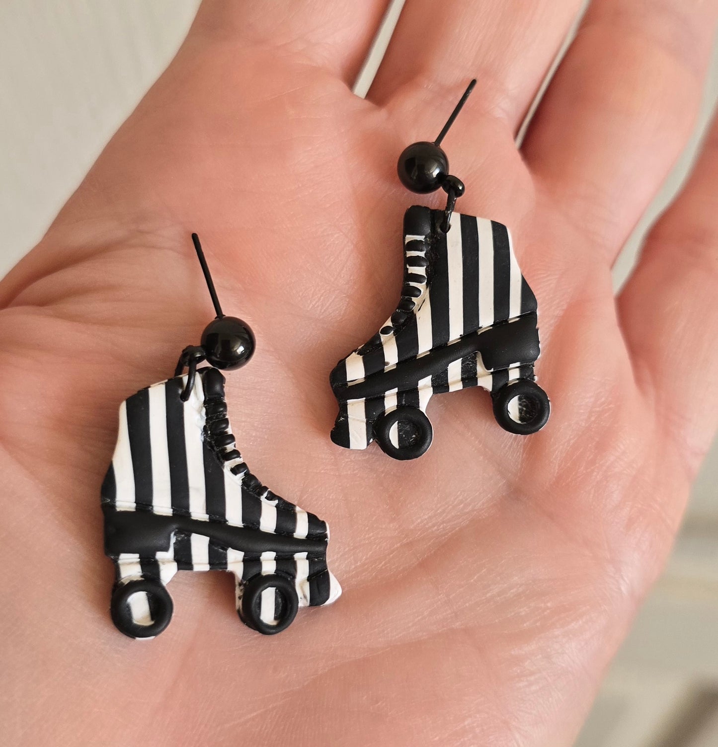 Referee Retro Skate Earrings