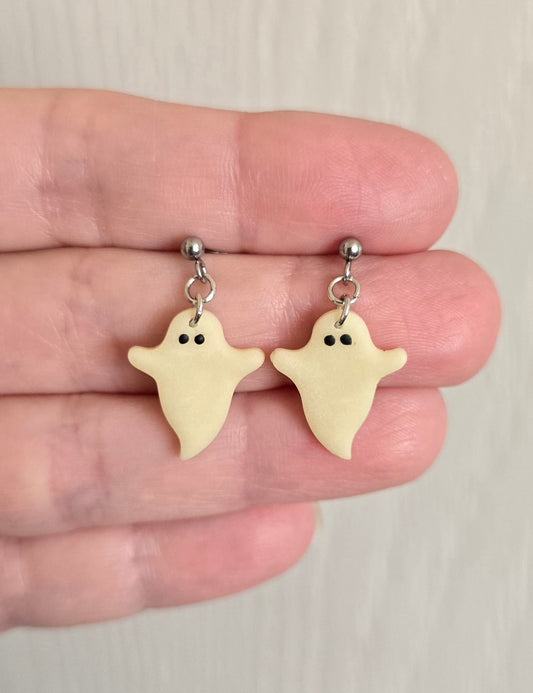 Glow in the Dark Mini Ghost Earrings
