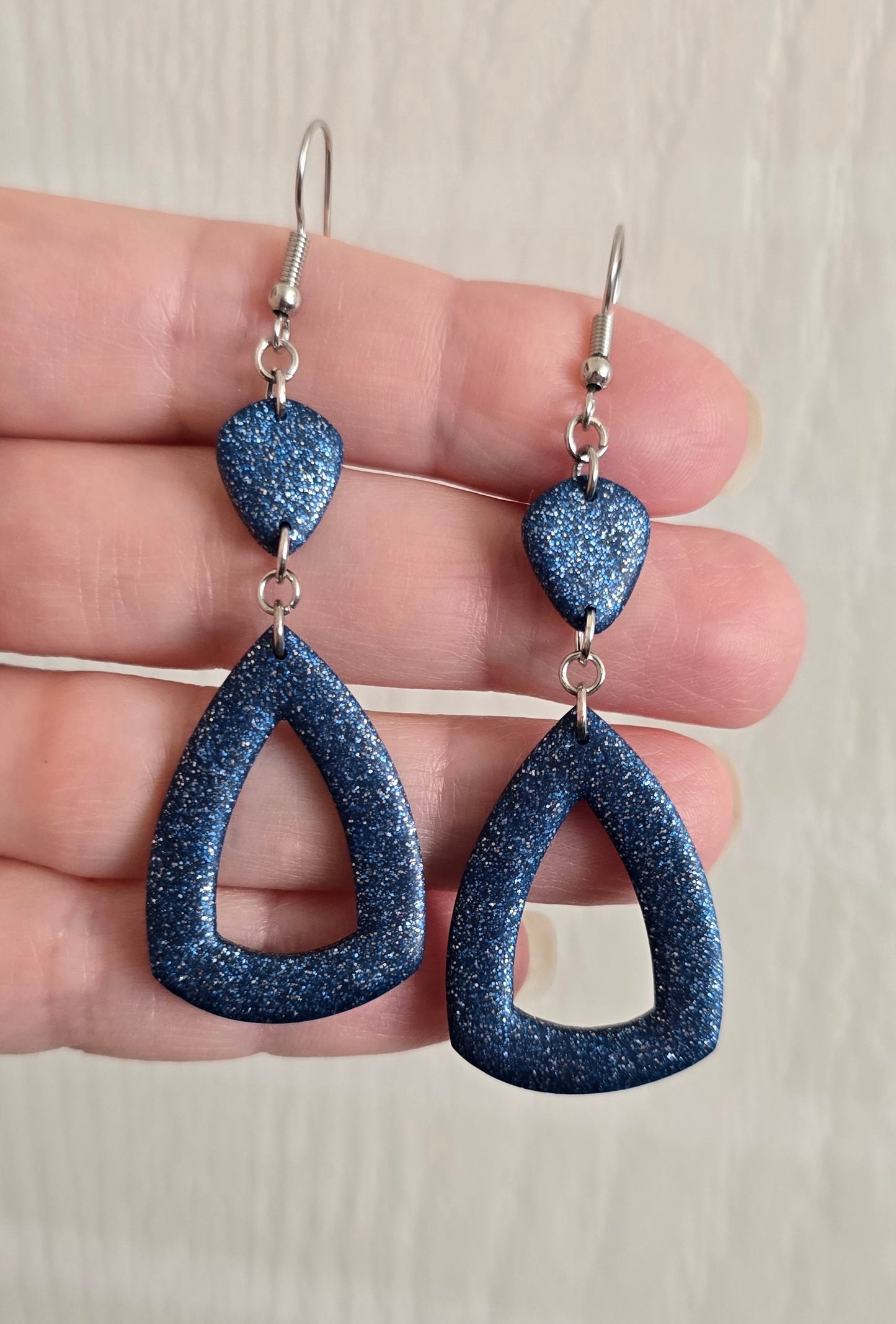 Night Sky Dangle Earrings