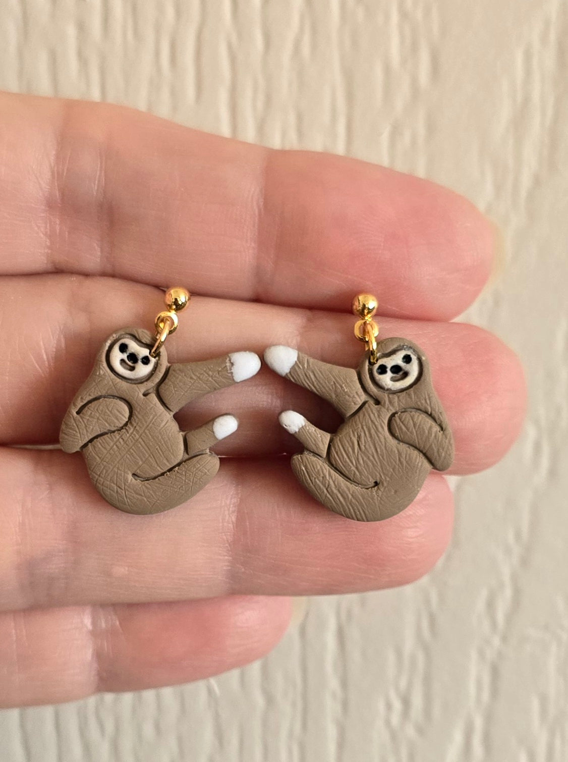 Endearing Sloth Earrings