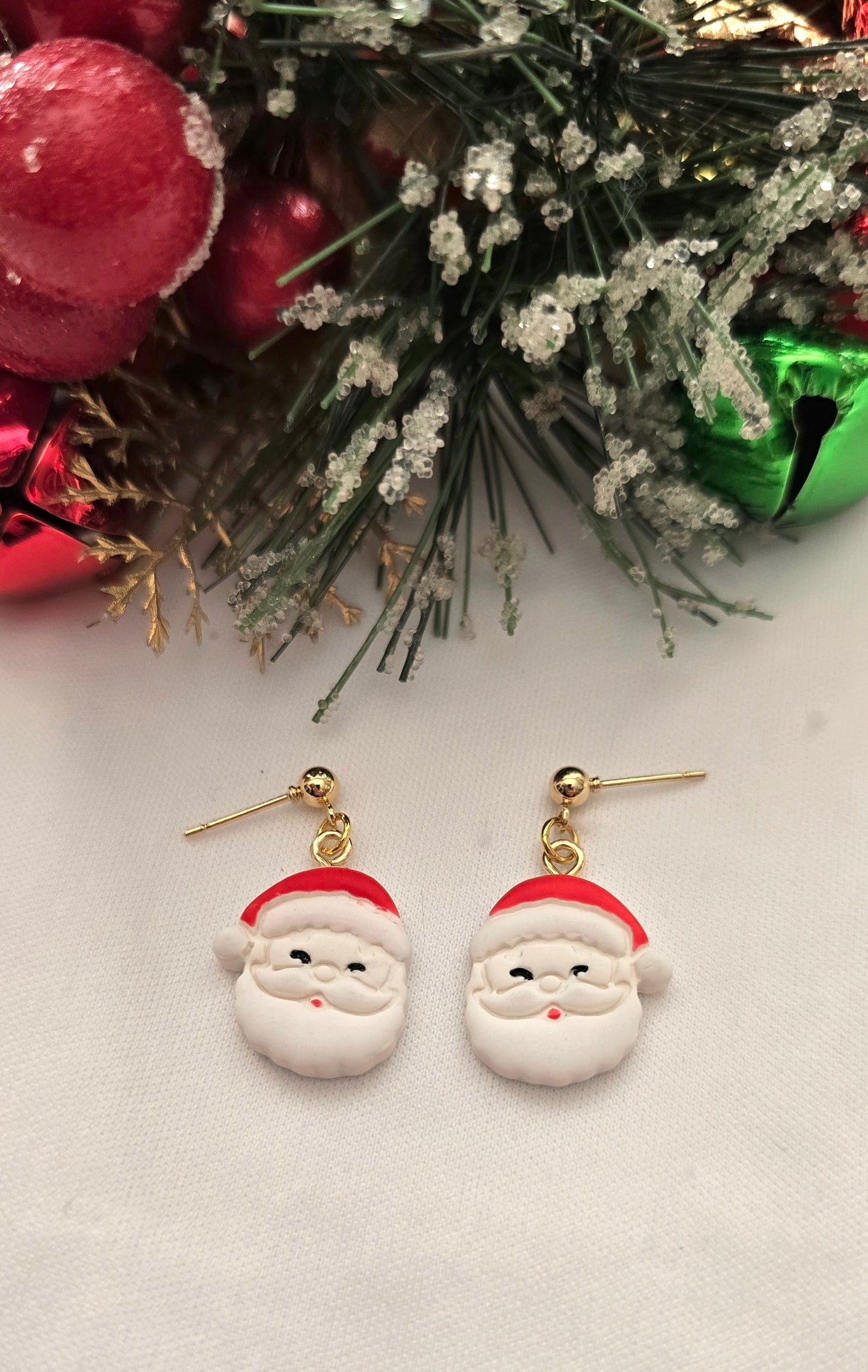 Santa Earrings